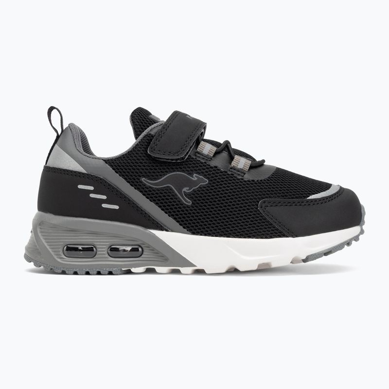 Дитячі туфлі KangaROOS KX-Arg EV реактивні чорні 2