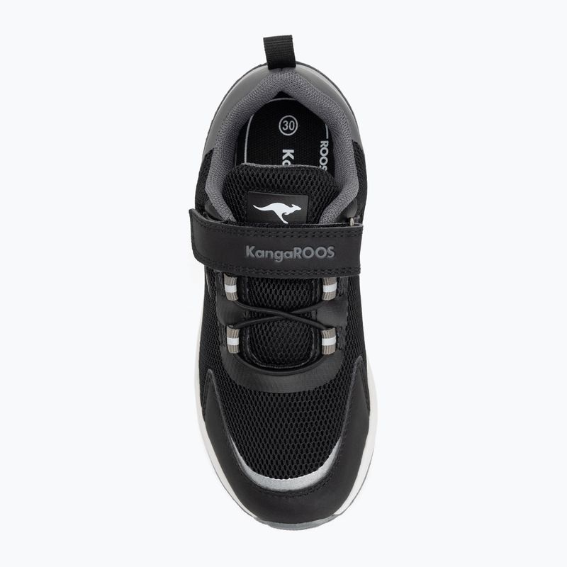 Дитячі туфлі KangaROOS KX-Arg EV реактивні чорні 5