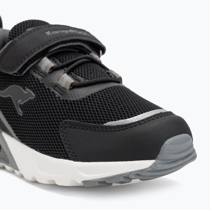 Дитячі туфлі KangaROOS KX-Arg EV реактивні чорні 7