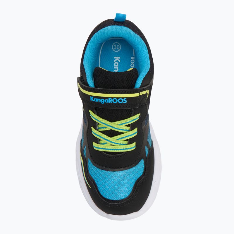 Дитячі черевики KangaROOS K-SLB Lighto EV jet black/limetta 5