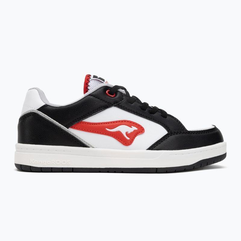 Кросівки дитячі KangaROOS K-CP Dallas jet black/fiery red 2