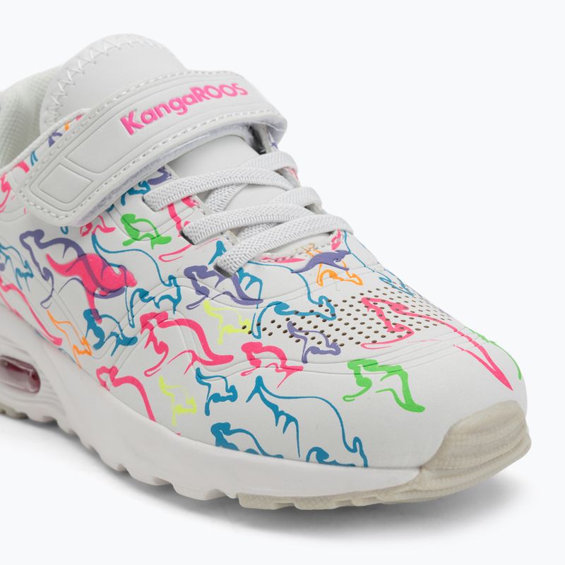 Дитячі черевики KangaROOS KX-Mega Multi EV 0090 білі/мульті 7
