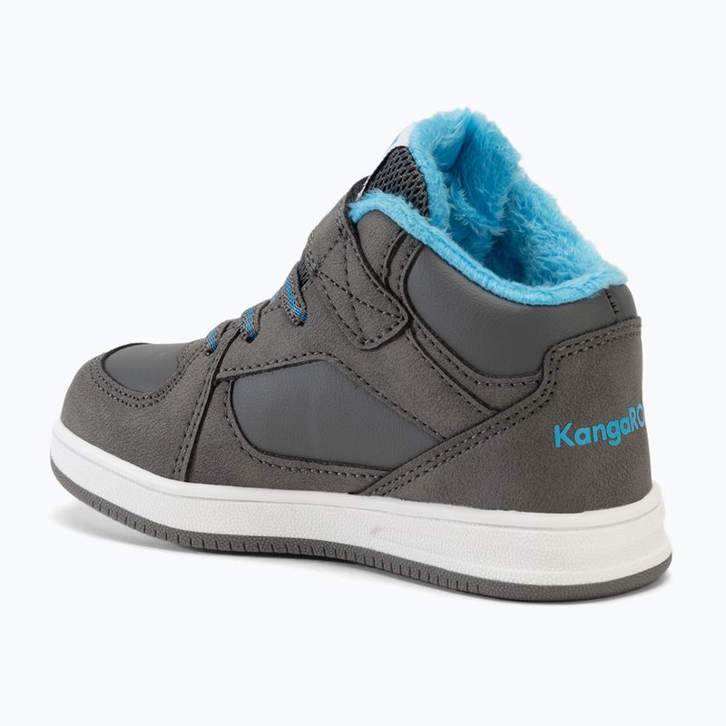 Дитячі черевики KangaROOS K-CPI Kalino Mid EV сталевий сірий / небесний 3