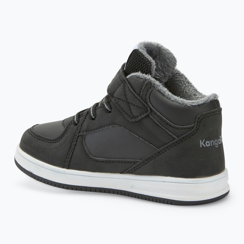 Дитячі черевики KangaROOS K-CPI Kalino Mid EV jet чорні / сталево-сірі 3