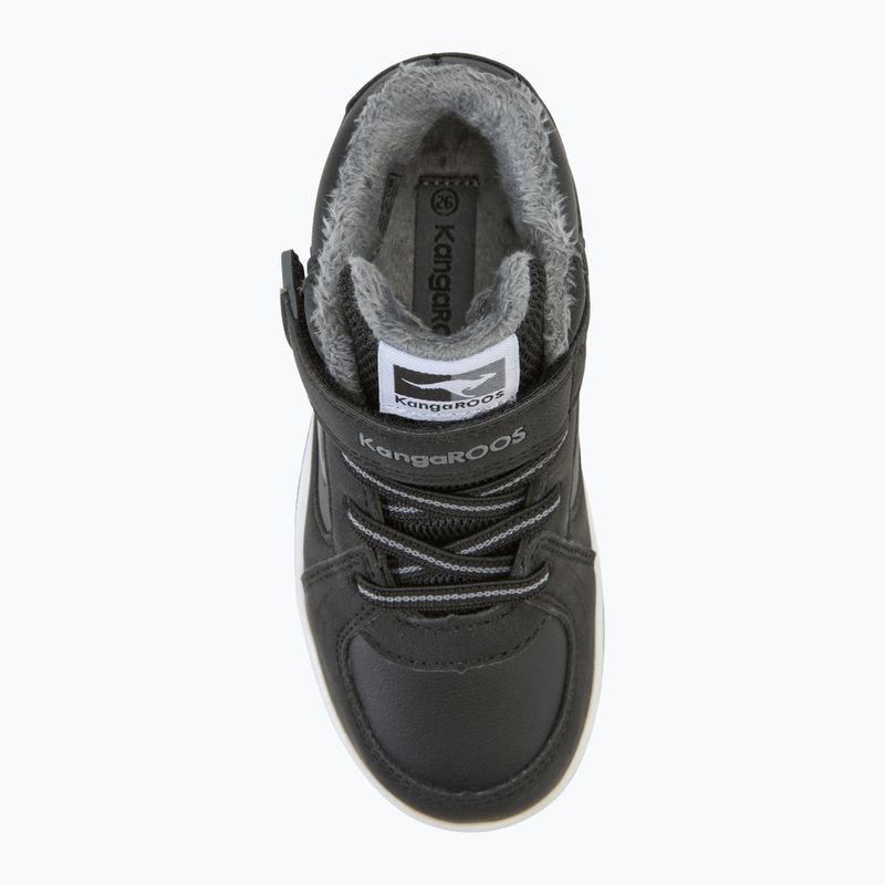 Дитячі черевики KangaROOS K-CPI Kalino Mid EV jet чорні / сталево-сірі 5
