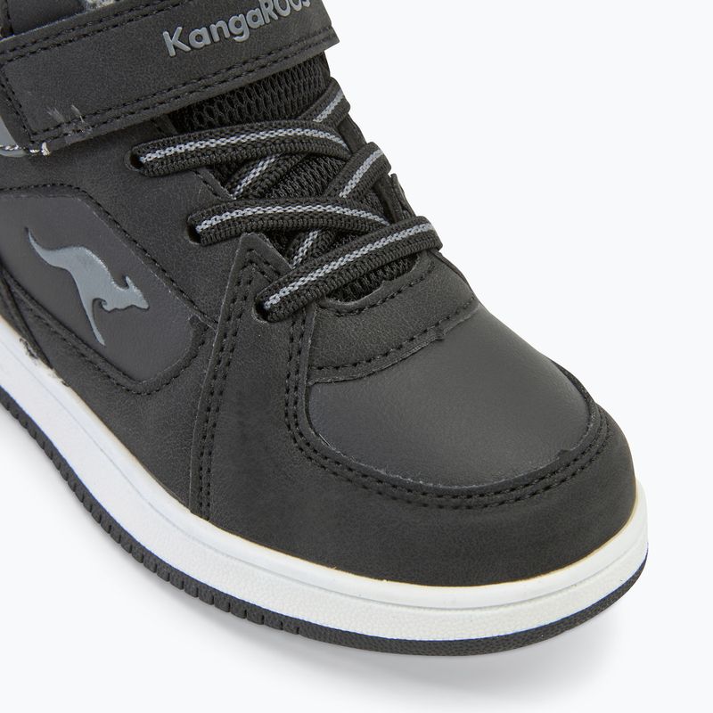 Дитячі черевики KangaROOS K-CPI Kalino Mid EV jet чорні / сталево-сірі 7