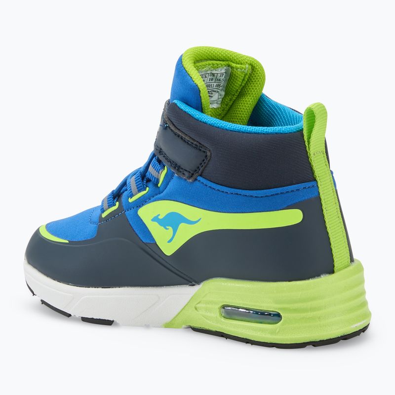 Дитячі черевики KangaROOS K-XI Creed Mid EV dk navy / lime 3