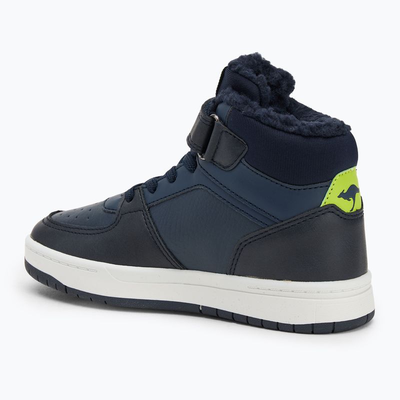 Черевики дитячі KangaROOS K-CP Bound Mid EV dark navy / lime 3