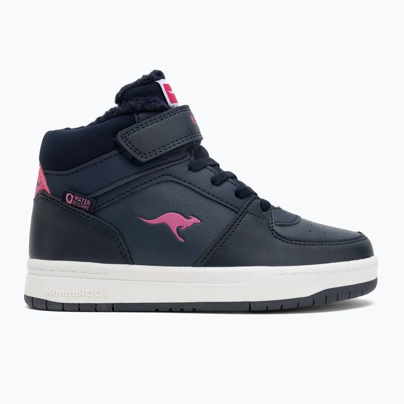 Черевики дитячі KangaROOS K-CP Bound Mid EV dark navy/daisy pink 2
