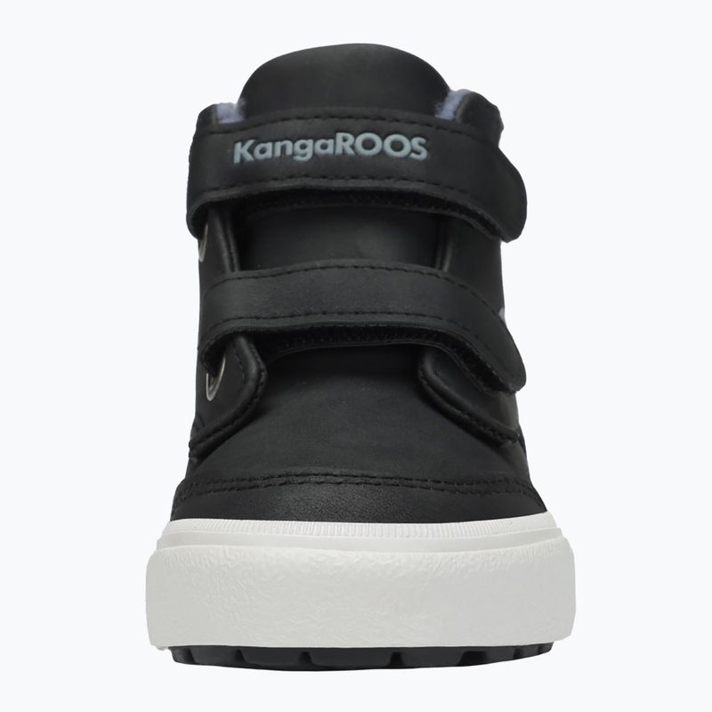 Дитячі черевики KangaROOS KaVu Primo V jet чорні / сталево-сірі 10