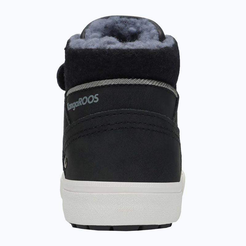 Дитячі черевики KangaROOS KaVu Primo V jet чорні / сталево-сірі 11