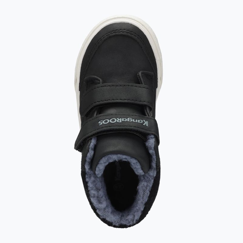 Дитячі черевики KangaROOS KaVu Primo V jet чорні / сталево-сірі 12