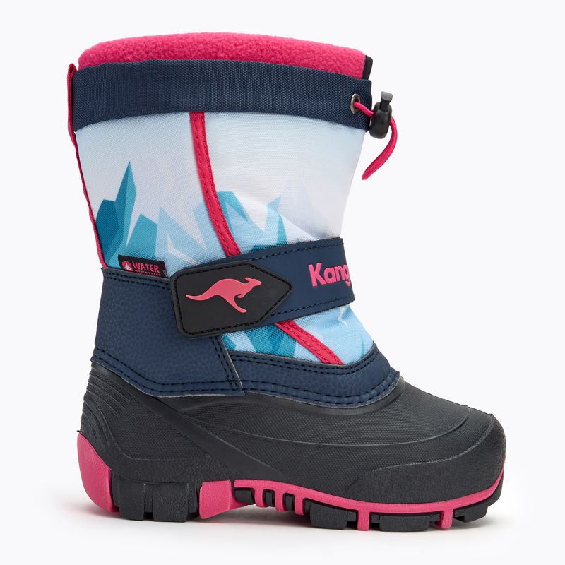 Снігоступи дитячі KangaROOS Kanga-Bean IV dk navy/ daisy pink 2