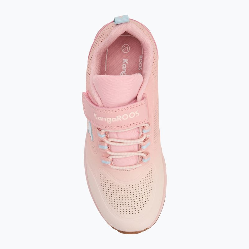Дитячі туфлі KangaROOS KX-Bases EV рожево-білий мороз 5