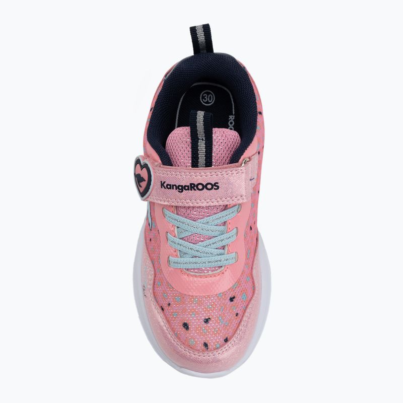 Дитячі туфлі KangaROOS K-SLG Beauty EV рожеві/темно-сині 5