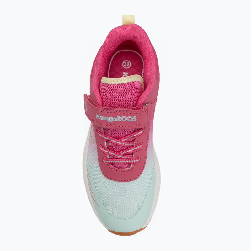 Дитячі туфлі KangaROOS KB-Rida EV рожевий рожевий/м'ятні 5