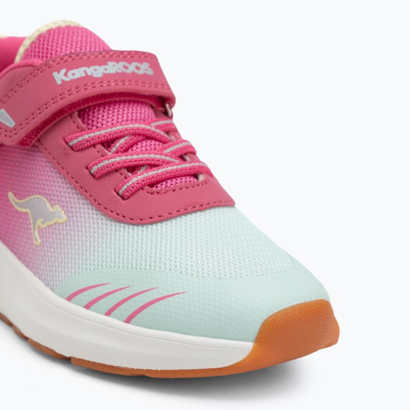 Дитячі туфлі KangaROOS KB-Rida EV рожевий рожевий/м'ятні 7
