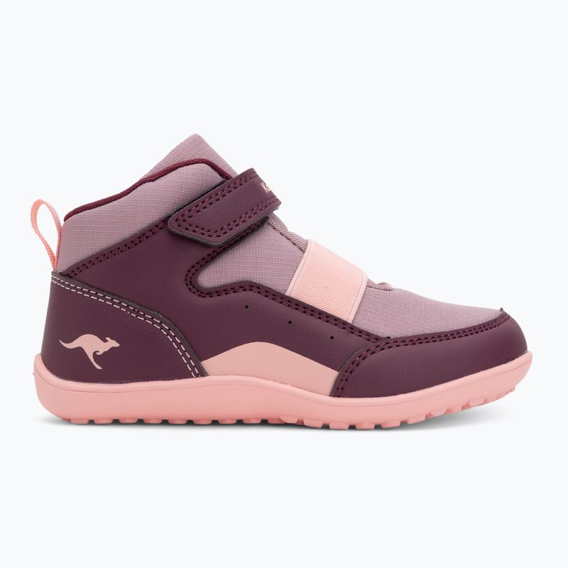 Кросівки дитячі KangaROOS K-BFI Peppy EV blackberry/daisy pink 2