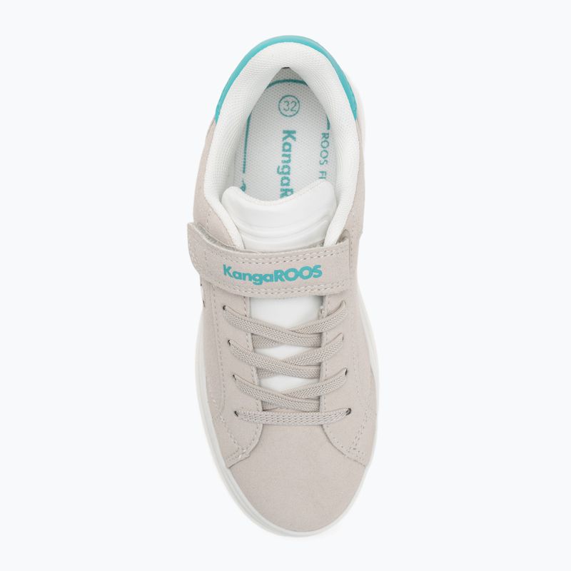 Кросівки дитячі KangaROOS K-GK Milky EV crystal gray/ocean 5