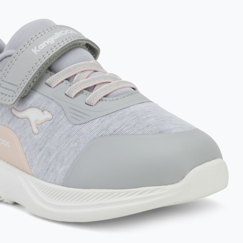 Кросівки дитячі KangaROOS K-RDI Cushies EV vapor grey/frost pink 7