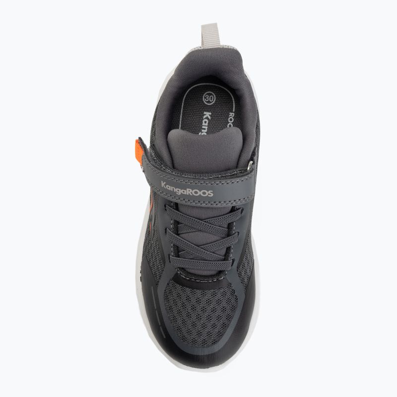 Кросівки дитячі KangaROOS K-RDI Pebble EV steel grey/neon orange 5