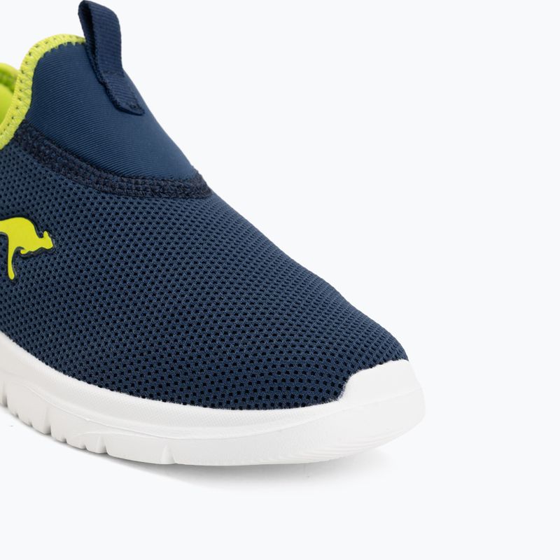 Кросівки дитячі KangaROOS K-ETK Dunnart dk navy/lime 7