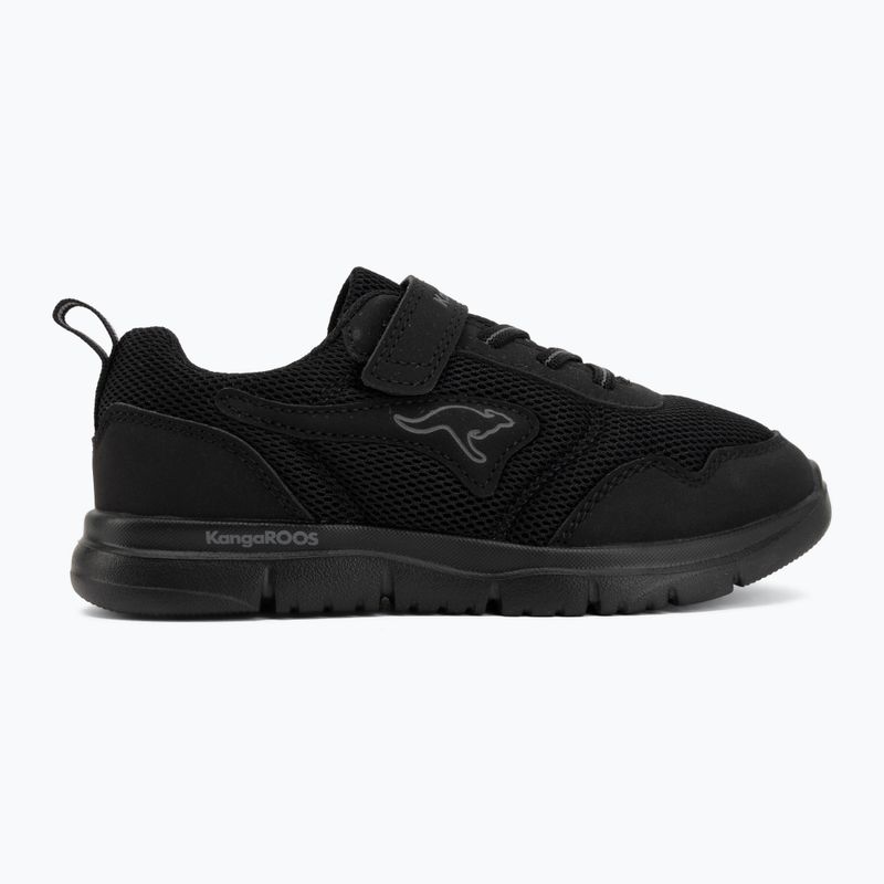 Кросівки дитячі KangaROOS K-ETK Possum EV jet black black/mono 2
