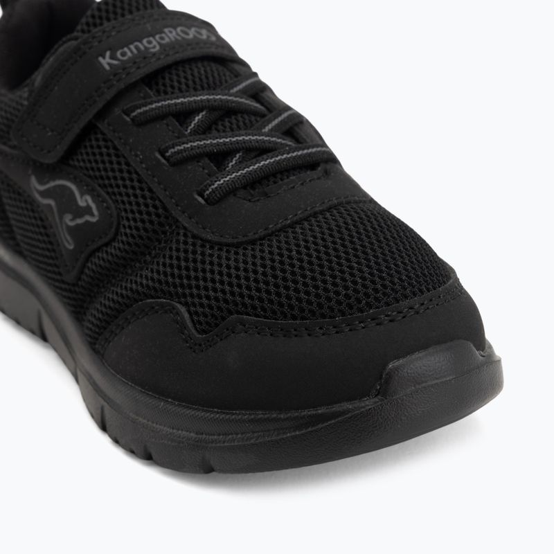 Кросівки дитячі KangaROOS K-ETK Possum EV jet black black/mono 7