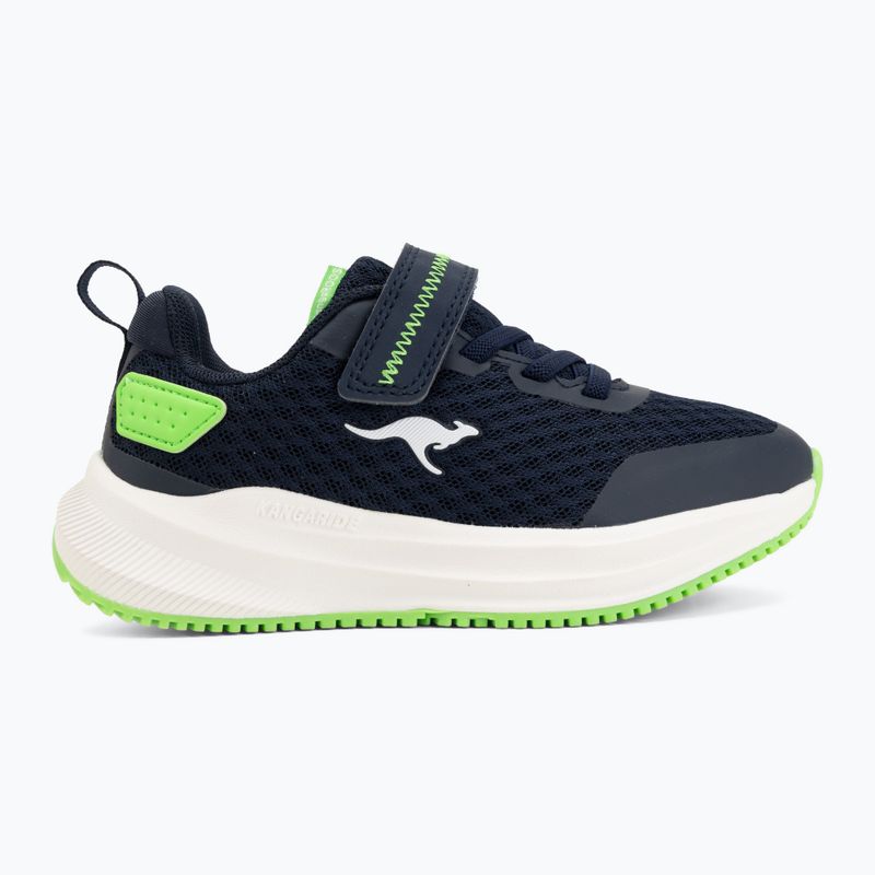 Кросівки дитячі KangaROOS K-RDK Fam EV dr navy/lime 2