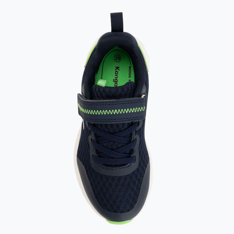 Кросівки дитячі KangaROOS K-RDK Fam EV dr navy/lime 5