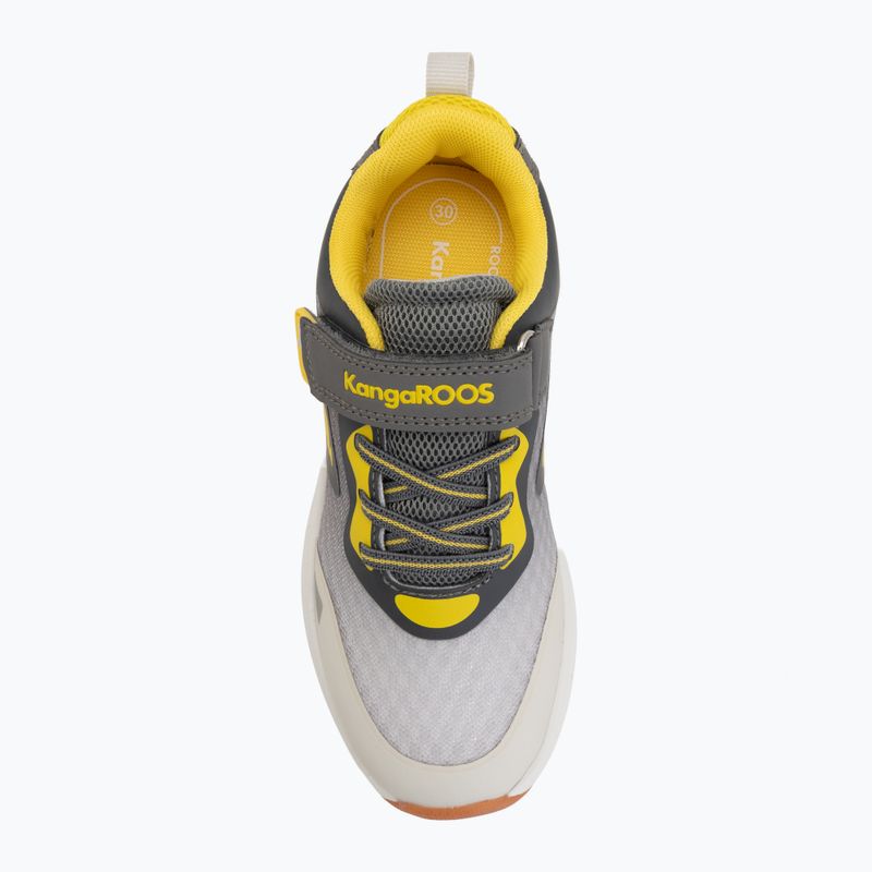 Кросівки дитячі KangaROOS KB-Pang EV vapor grey/neon yellow 5