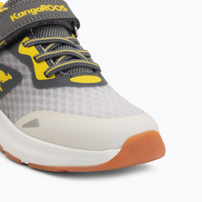 Кросівки дитячі KangaROOS KB-Pang EV vapor grey/neon yellow 7