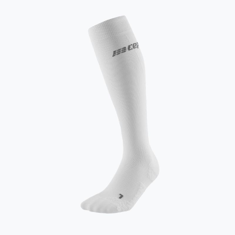 Шкарпетки компресійні жіночі CEP Ultralight Tall white