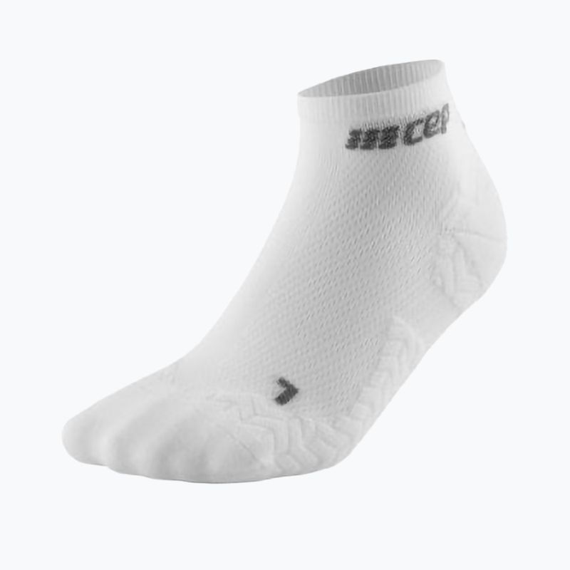 Шкарпетки компресійні жіночі CEP Ultralight Low Cut white