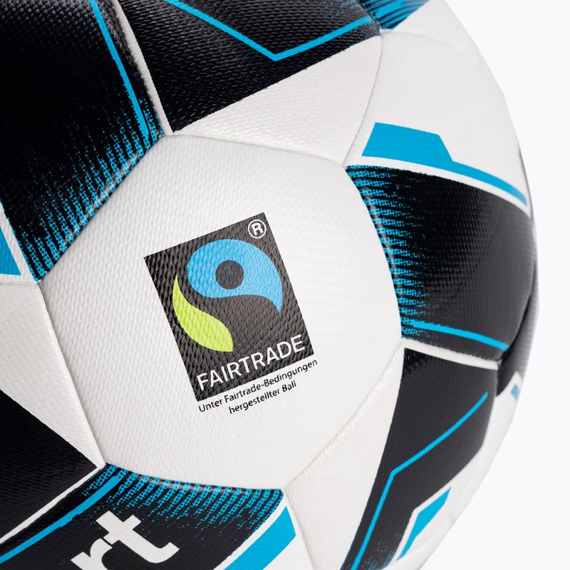 М'яч футбольний uhlsport Топ Training Synergy Fairtrade white/black/blue розмір 4 3