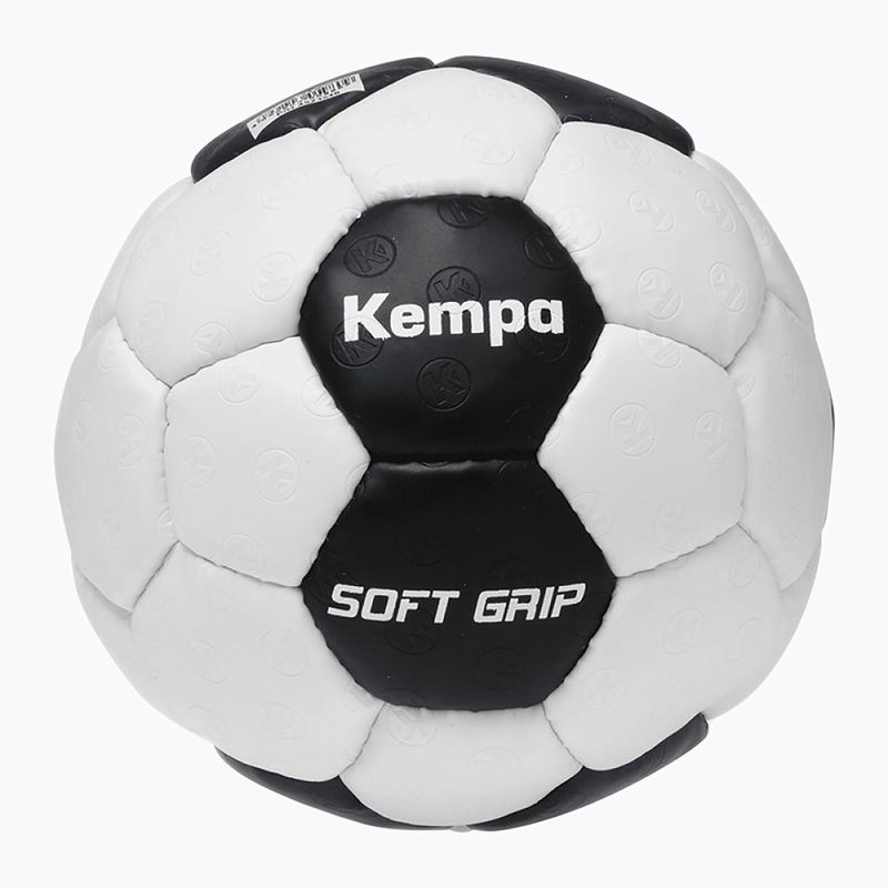 М'яч гандбольний Kempa Soft Grip Game Changer сірий/зелений, розмір 2 4