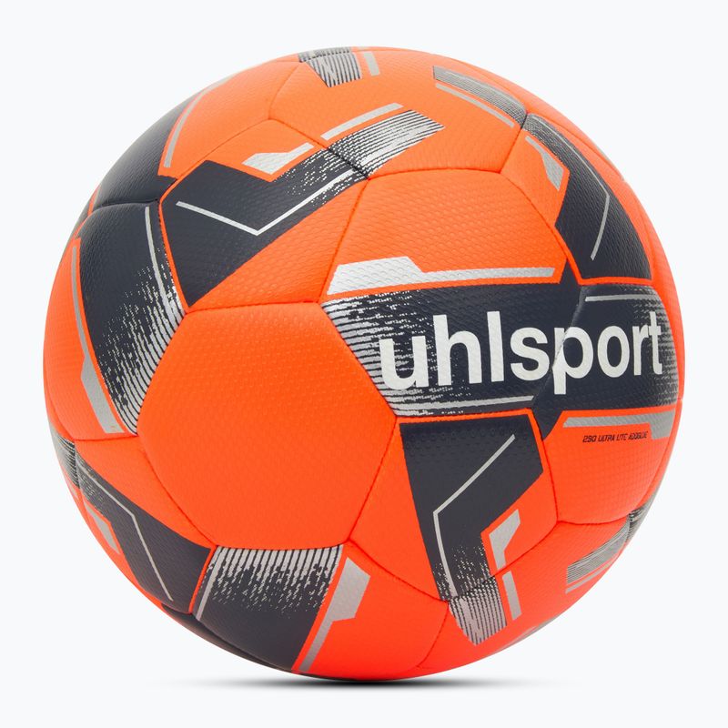 М'яч футбольний uhlsport 290 Ultra Lite Addglue fluo orange/marine/silber розмір 5 2