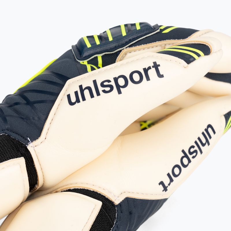 Рукавиці воротарські uhlsport Prediction Absolutgrip SC navy/white/fluo yellow 3