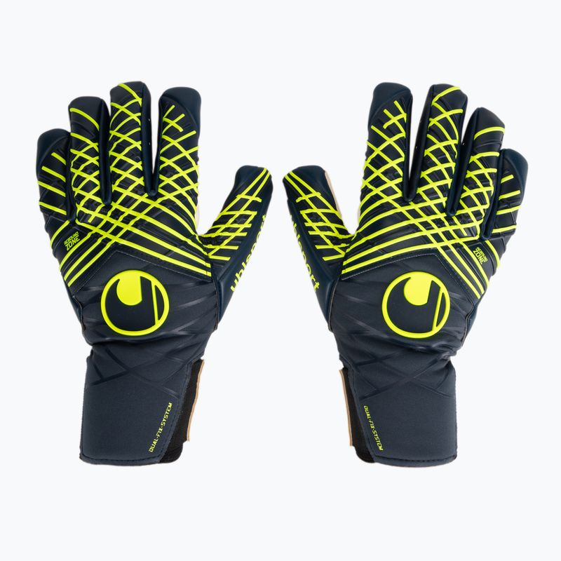 Рукавиці воротарські uhlsport Prediction Absolutgrip HN navy/white/fluo yellow