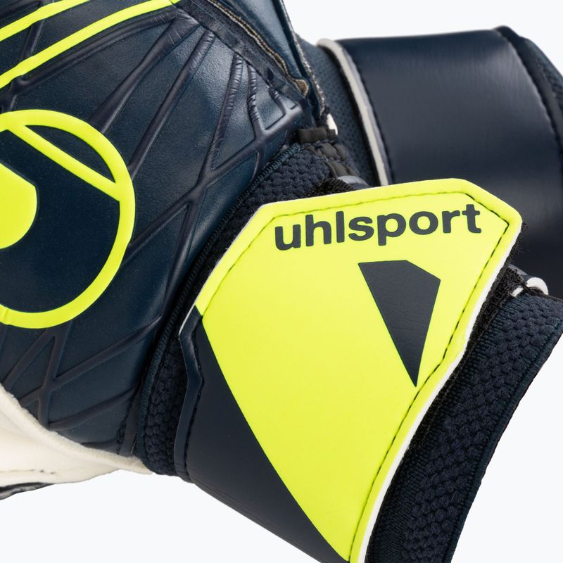 Рукавиці воротарські uhlsport Prediction Soft Flex Frame black/white/fluo orange 3