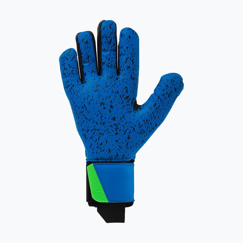 Рукавиці воротарські uhlsport Aquagrip HN pacific blue/fluo green/w 2
