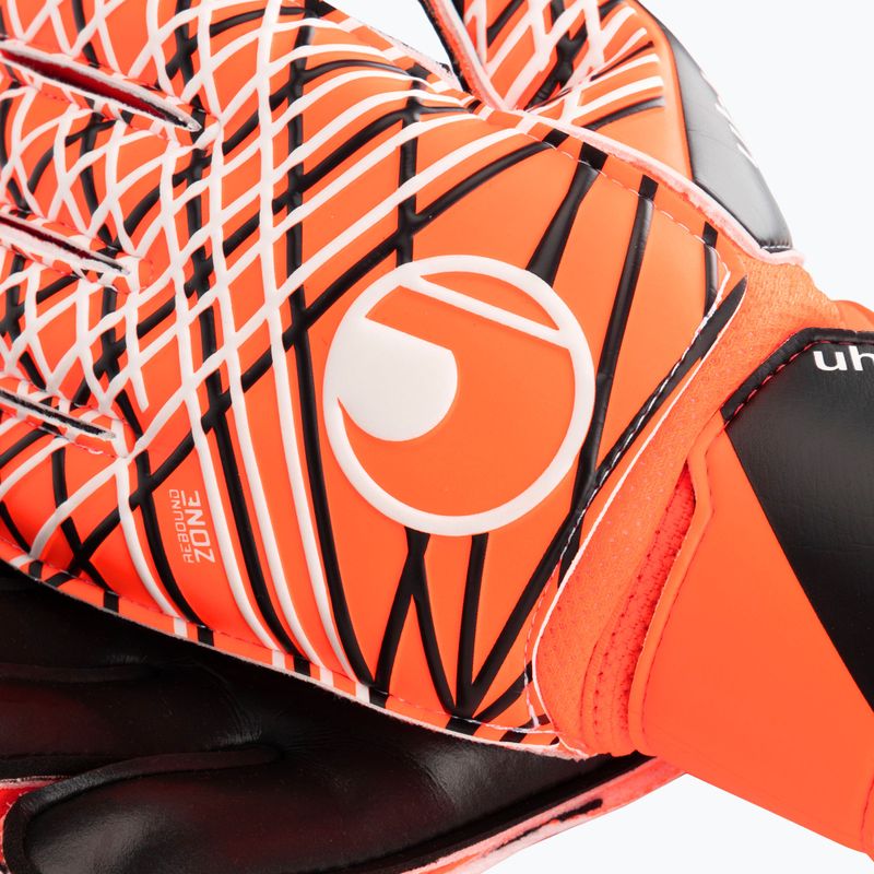 Рукавиці воротарські uhlsport Soft Resist + Flex Frame fluo orange/white/black 3