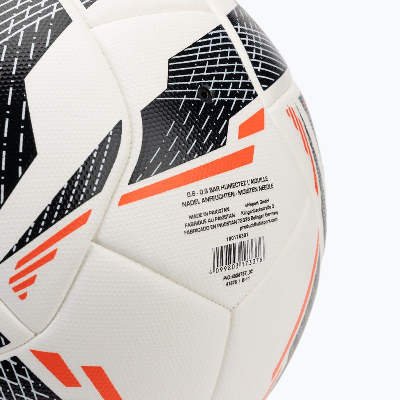 М'яч футбольний uhlsport Match Addglue white/navy/fluo red розмір 5 3