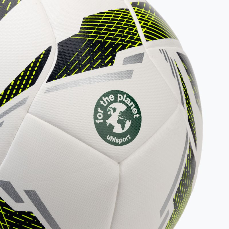 М'яч футбольний uhlsport Match Addglue white/navy/fluo yellow розмір 5 3