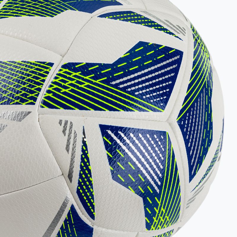 М'яч футбольний uhlsport 350 Lite Match Addglue white/dark blue/fluo yellow розмір 4 3