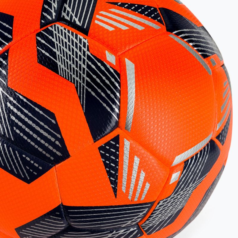 М'яч футбольний uhlsport 290 Ultra Lite Addglue fluo orange/navy/silver розмір 5 3