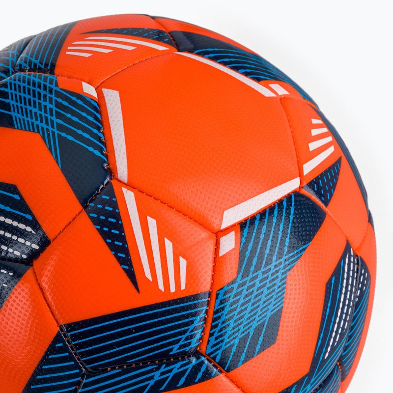 М'яч футбольний uhlsport Team fluo orange/navy/white розмір 5 3