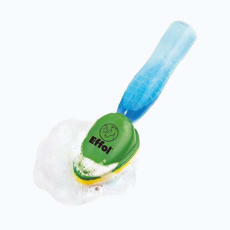 Щітка з контейнером для шампуню для коней Effol Shampoo Friend