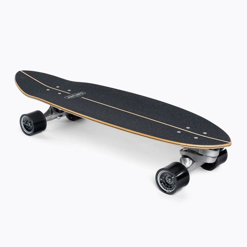 Скейтборд серфскейт Carver C7 Raw 31.75" CI Black Beauty 2019 Complete біло-чорний C1013011020 2