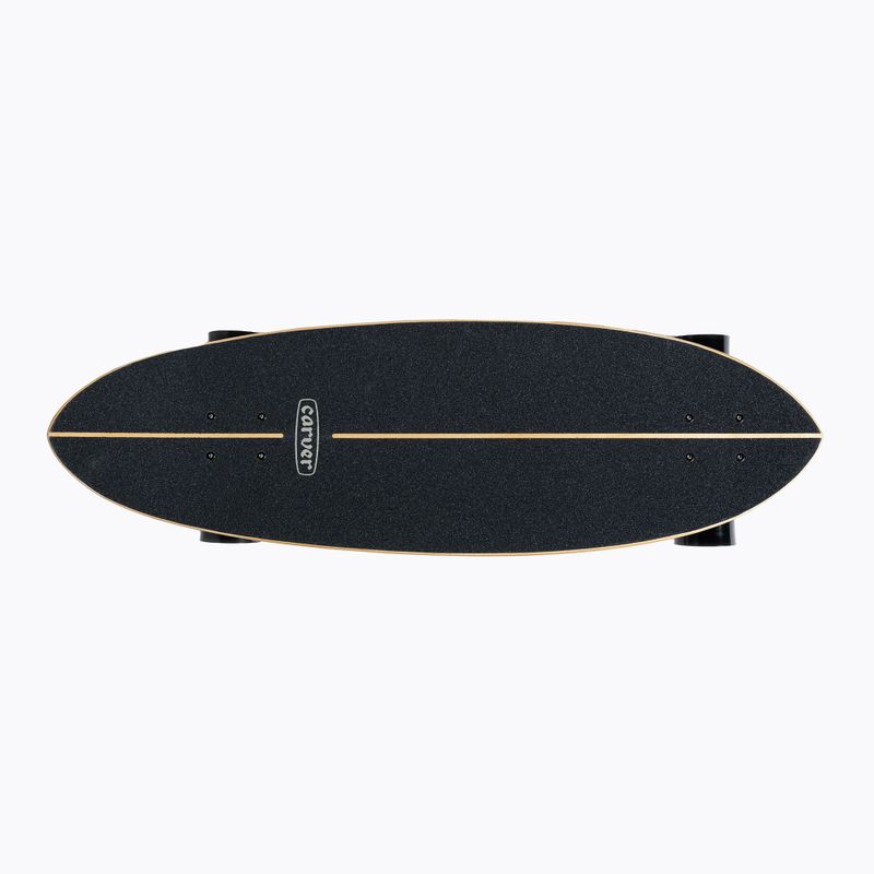 Скейтборд серфскейт Carver C7 Raw 31.75" CI Black Beauty 2019 Complete біло-чорний C1013011020 4